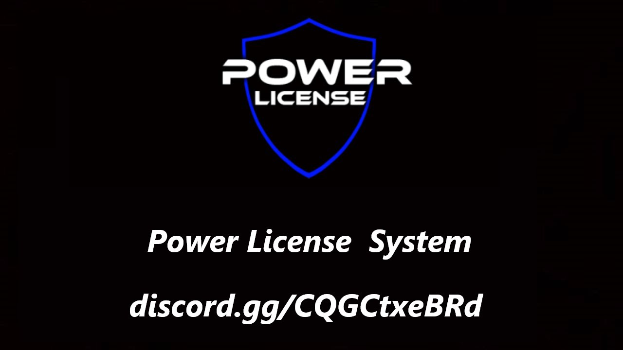 POWER LICENSE SYSTEM | SCRIPT | FIVEM | 2021