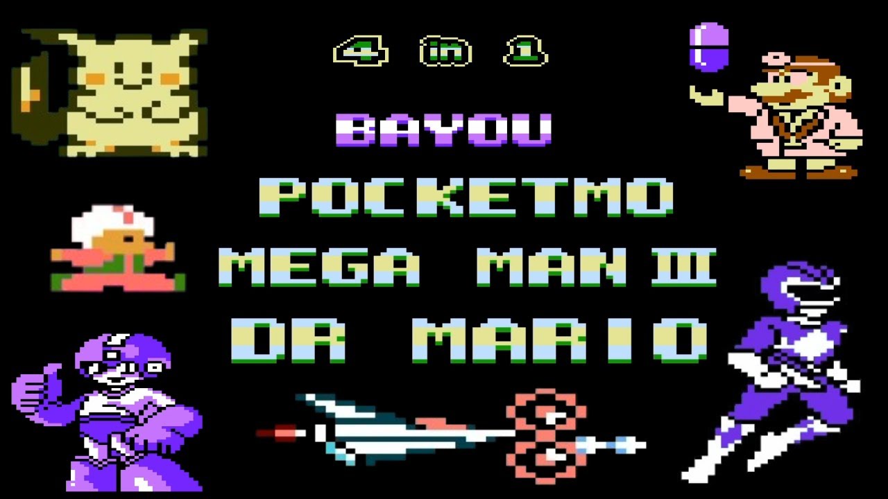 NES 4 in 1 New Games : Non-Stop Classic Fun