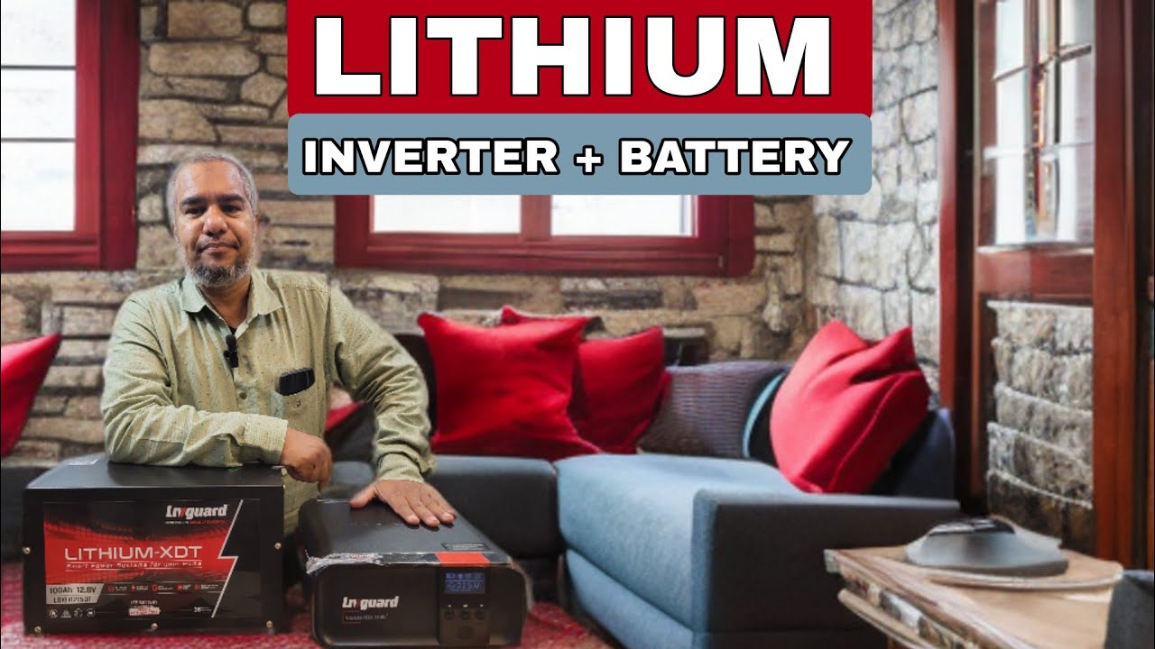  🔋 Livguard Lithium Battery 100Ah XDT + Vision HDX 1100 Inverter Combo | आज के वीडियो में पूरी डिटेल