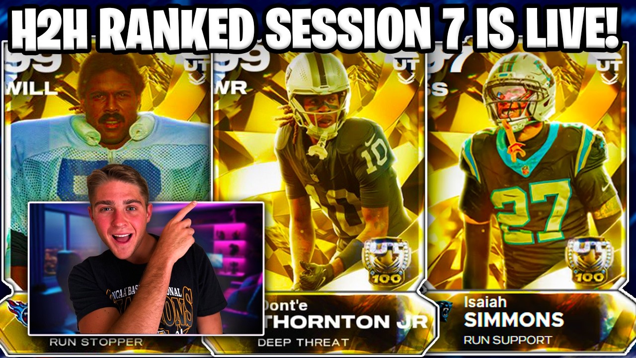 H2H RANKED SESSION 7 IS LIVE! 99 OVERALLS ARE COMING! NEW DISCOUNTED ABILITIES + MORE IN MADDEN 26!