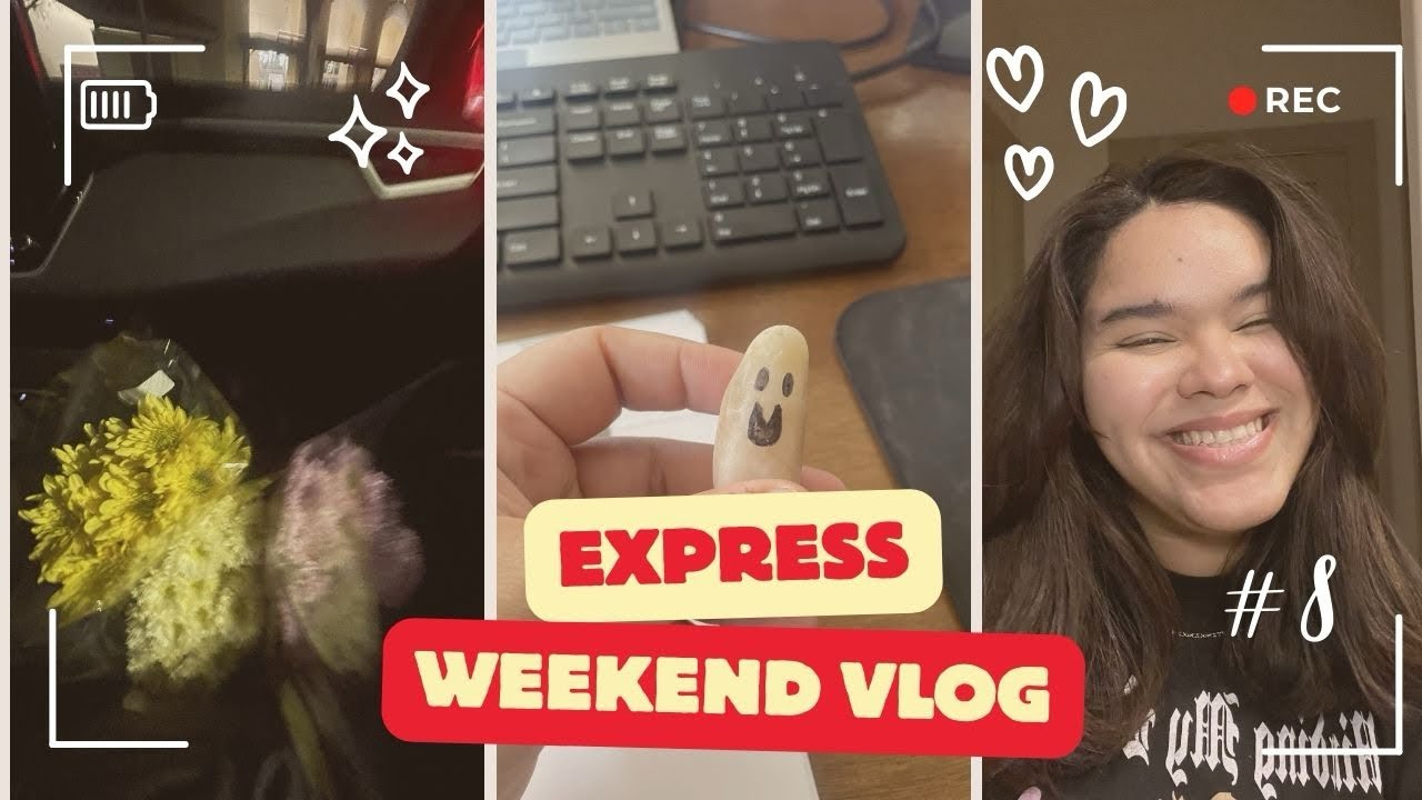 Fin de semana semi productivo 🤍📱📹, trabajo, dormir y limpiar #8 