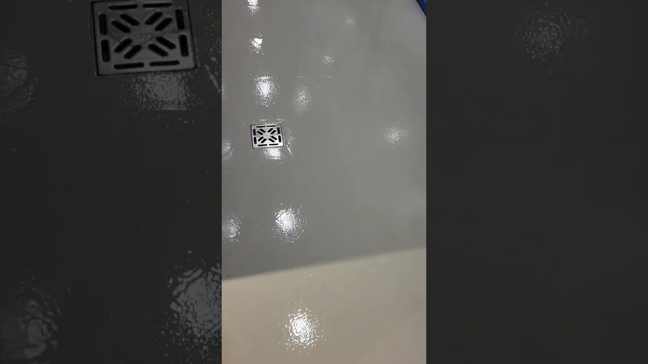 Epoxy fresh new coat | #epoxy #floor #renovation