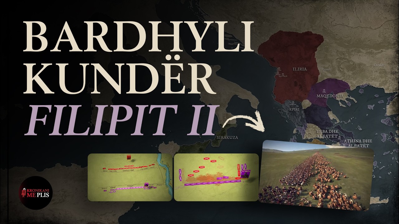 Filipi Trondit Ilirinë - Rënia e Mbretit Bardhyl