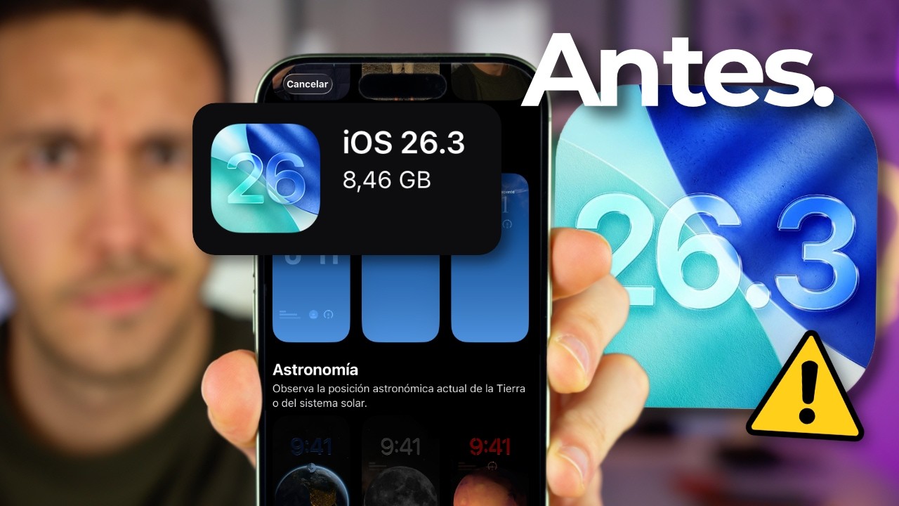 iOS 26.3 SALE PRONTO, ¡Mira esto ANTES de ACTUALIZAR! 🔥 ¿Cuando sale?