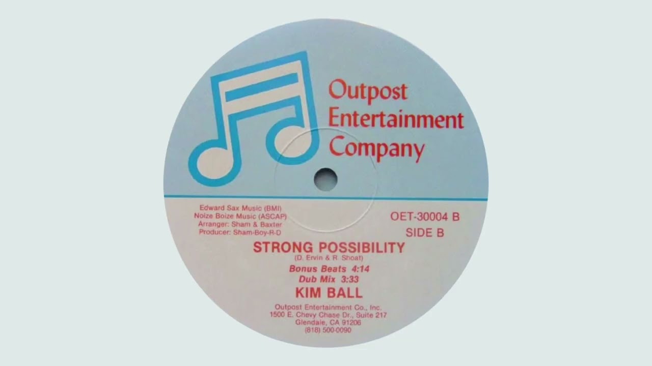 Kim Ball - Strong Possibility (Dub Mix)