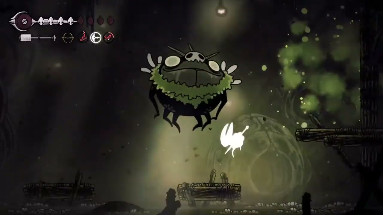 Hollow Knight : Silksong - Groal the Great Bossfight - No Commentary