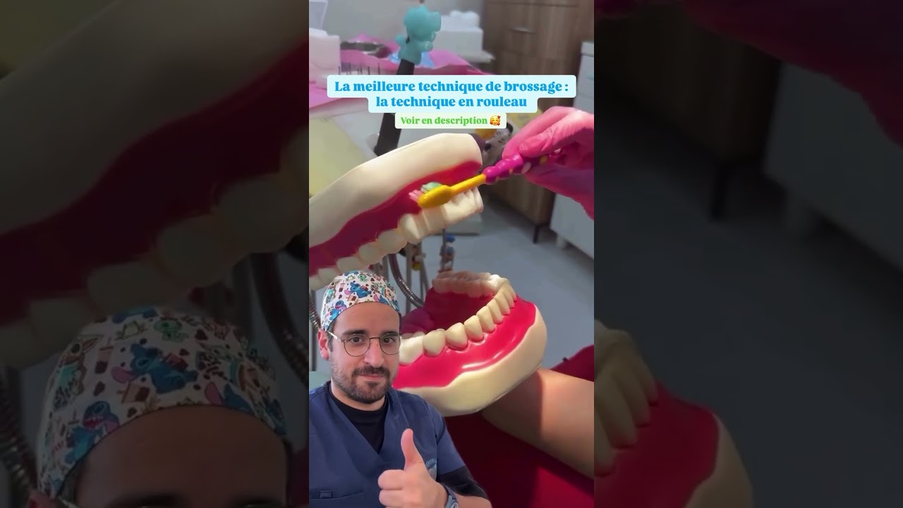 Brossage en rouleau : pourquoi brosser de la gencive vers la dent ?