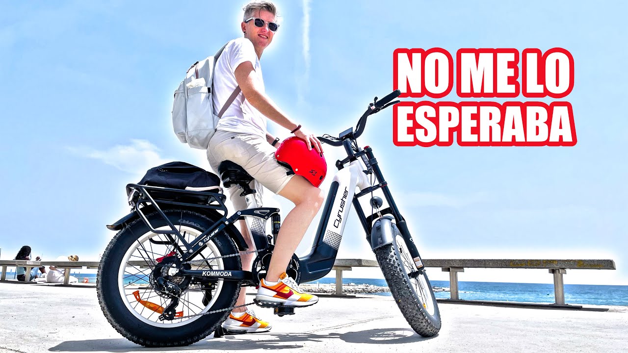¿POR QUÉ alucinas con una BICI ELÉCTRICA? 🚲⚡️ Cyrusher Kommoda