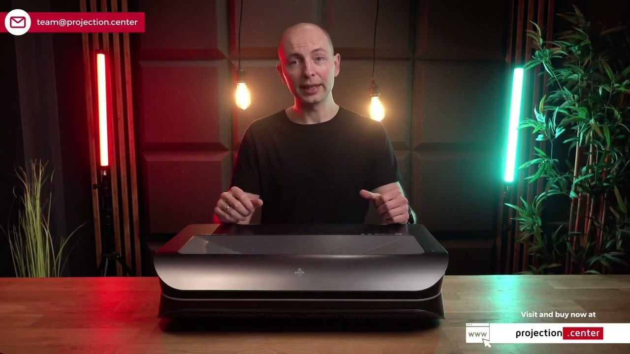 Awol Vision LTV-2500 &ndash; Laser projector with 3D support and ultra-low input lag for gaming!