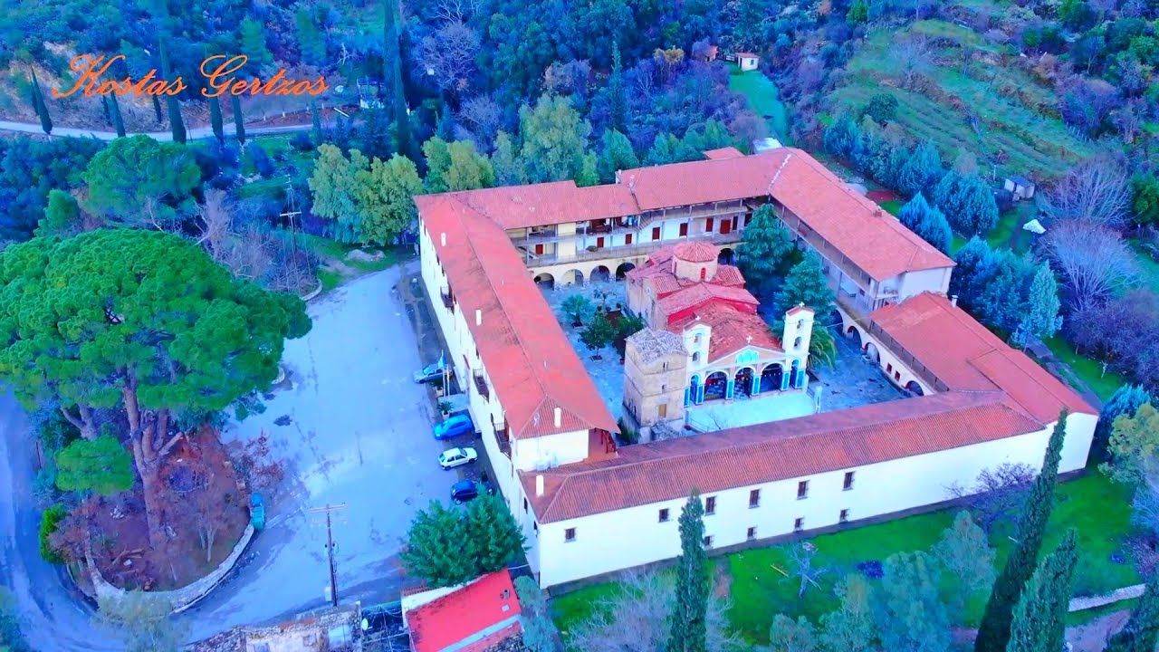 ΙΕΡΑ ΜΟΝΗ ΠΑΜΜΕΓΙΣΤΩΝ ΤΑΞΙΑΡΧΩΝ, ΑΙΓΙΑΛΕΙΑ (DRONE). ARCHANGELS MONASTERY, ACHAEA, GREECE.