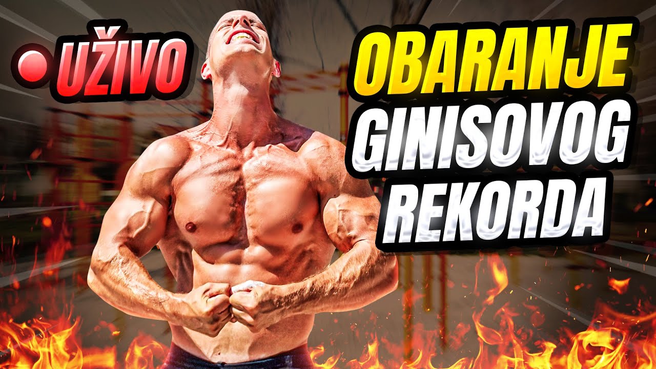 1240 sklekova +20kg za 60min - OFICIJALNO OBARANJE GINISOVOG REKORDA