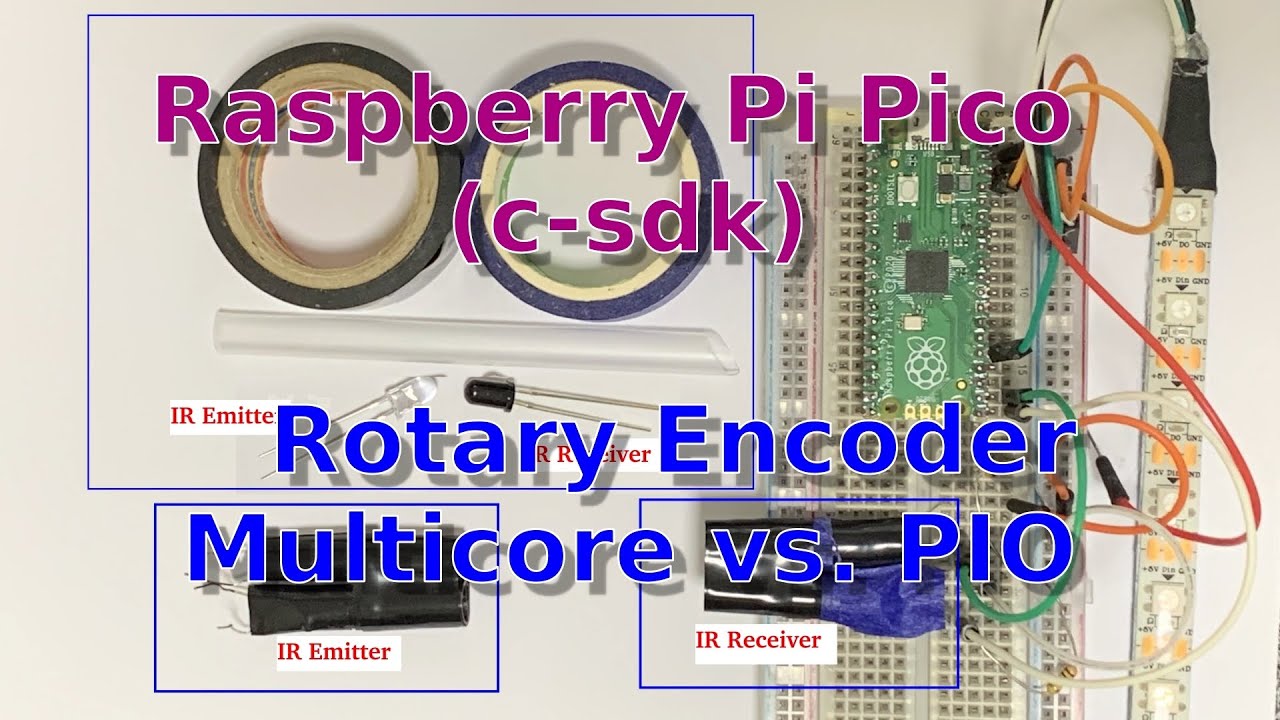 [Raspberry Pi Pico (c-sdk)] Поворотный энкодер: многоядерный процессор против PIO (определение направления движения)