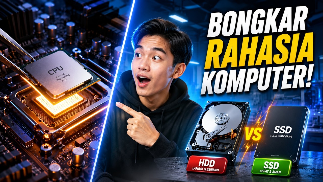 Perangkat keras komputer #informatica #tik #hardware #komputer