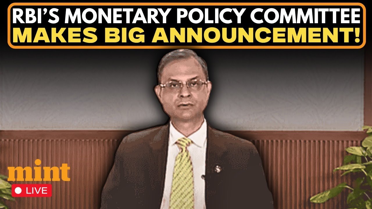 LIVE: RBI MPC Meet 2026 | Reserve Bank of India set to announce rates, inflation outlook today