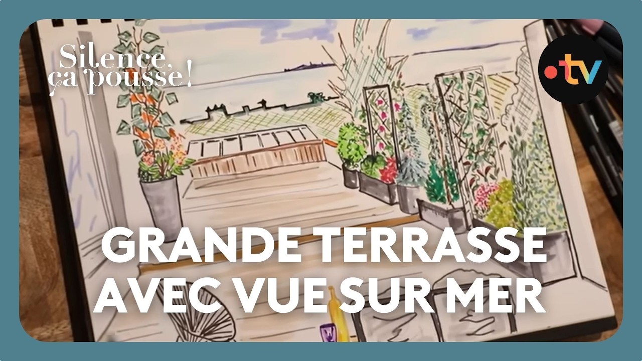 Une grande terrasse profonde avec vue sur la mer - Silence, ça pousse ! 7 Février 2026
