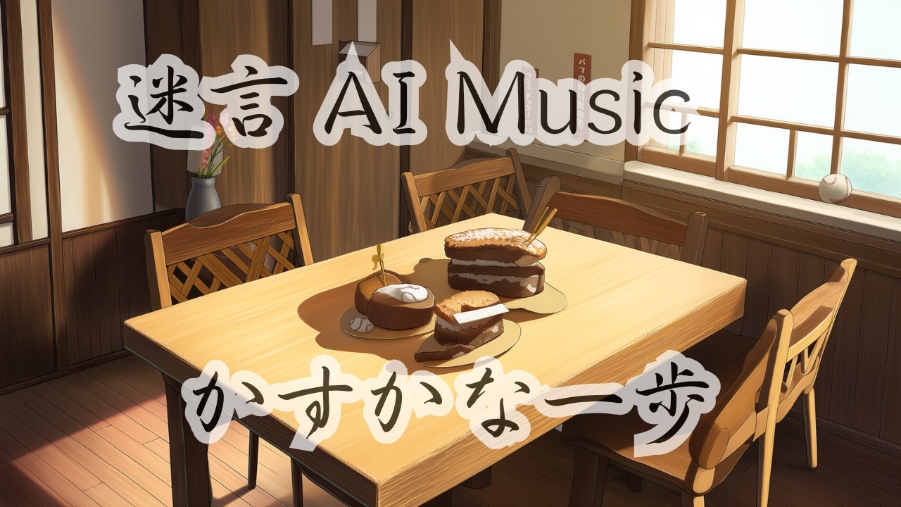 迷言 AI Music #043 【かすかな一歩】