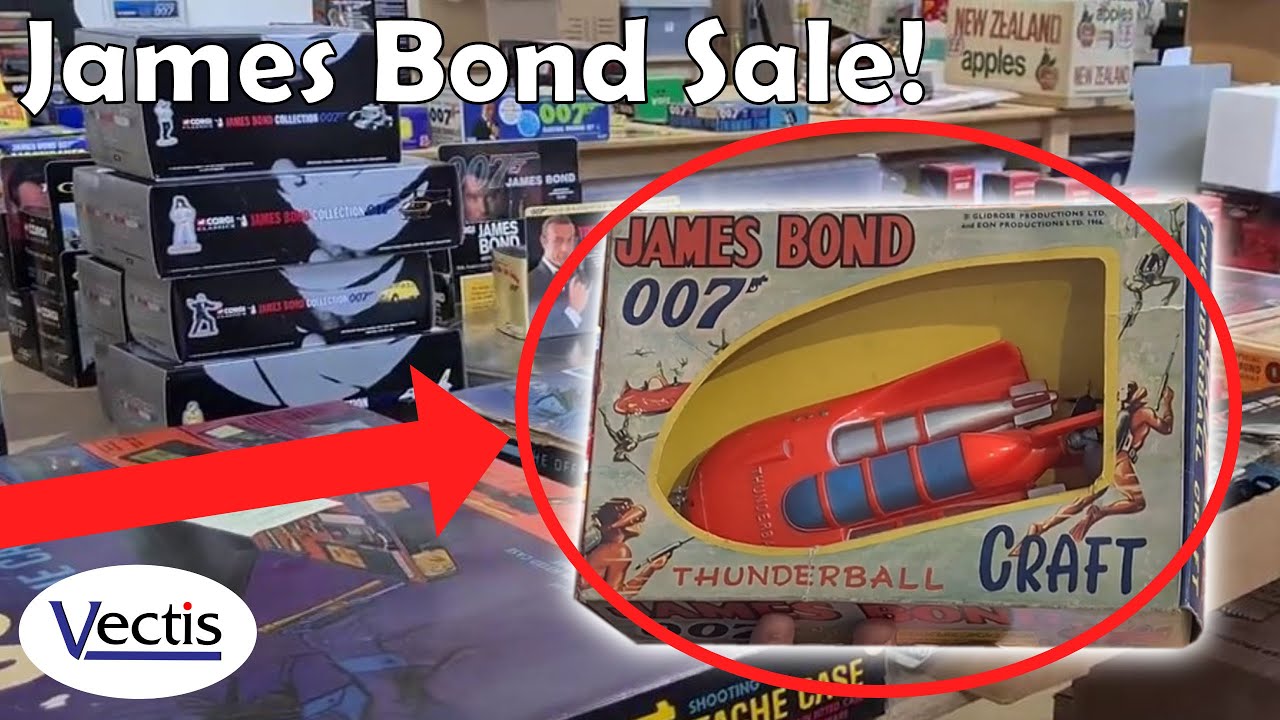 James Bond Collectable Sale - Tuesday 9th August 2022