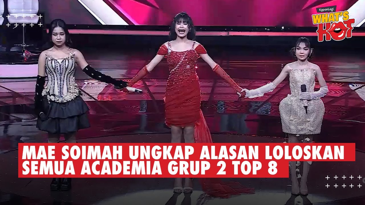 Momen D'Juri Loloskan Semua Academia Di Grup 2 Top 8, Mae Soimah Ungkap Alasannya 