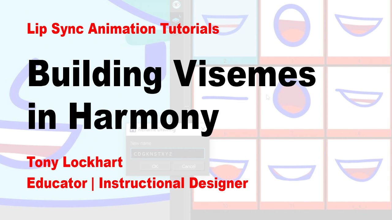 Viseme Building in Harmony Premium - Lip Sync Animation 1 of 3