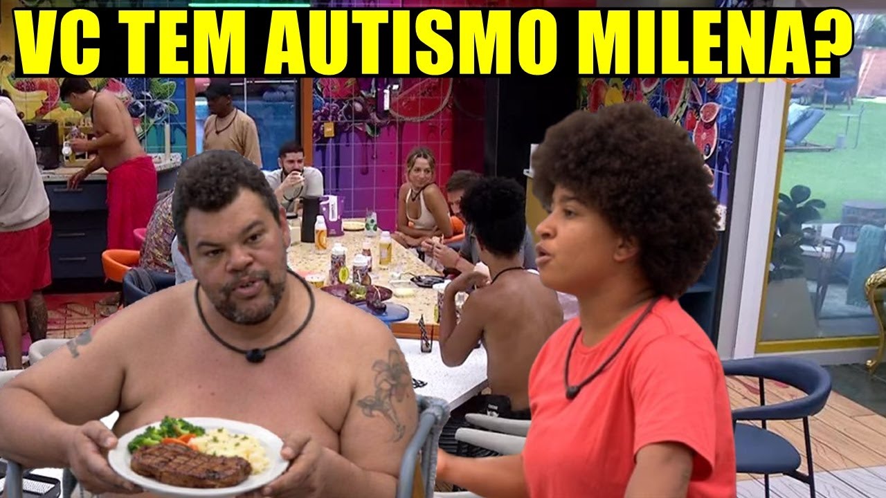 MILENA PEGA COMIDA DO PRATO DE BABU E FICA REVOLTADO E FAZ PERGUNTA...