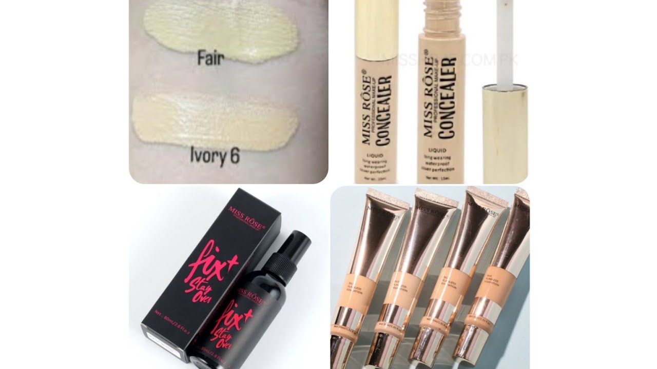 🌹 Miss Rose Makeup Review🔥|Affordable makeup in 🇵🇰|Is it worth it 💯?|@Pakgoodies 