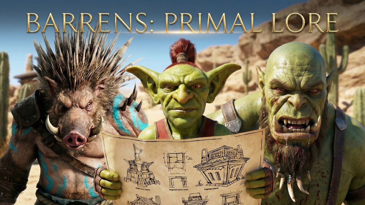 The Barrens: Primal Lore | World of Warcraft Lore Cinematic
