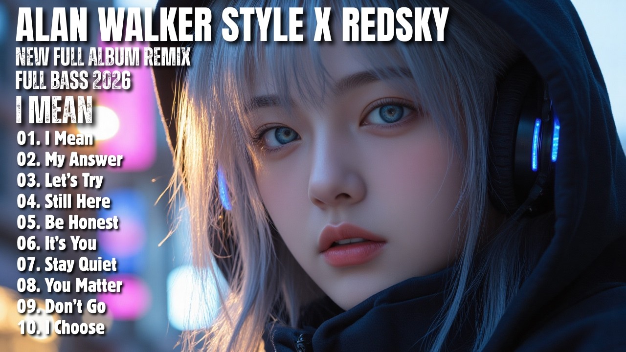 ALAN WALKER STYLE X REDSKY || I MEAN || NEW FULL ALBUM 2026