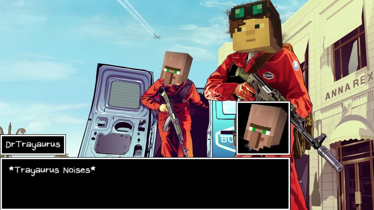 DanTDM Custom Mod Adventures 2 Trayaurus Strikes Back