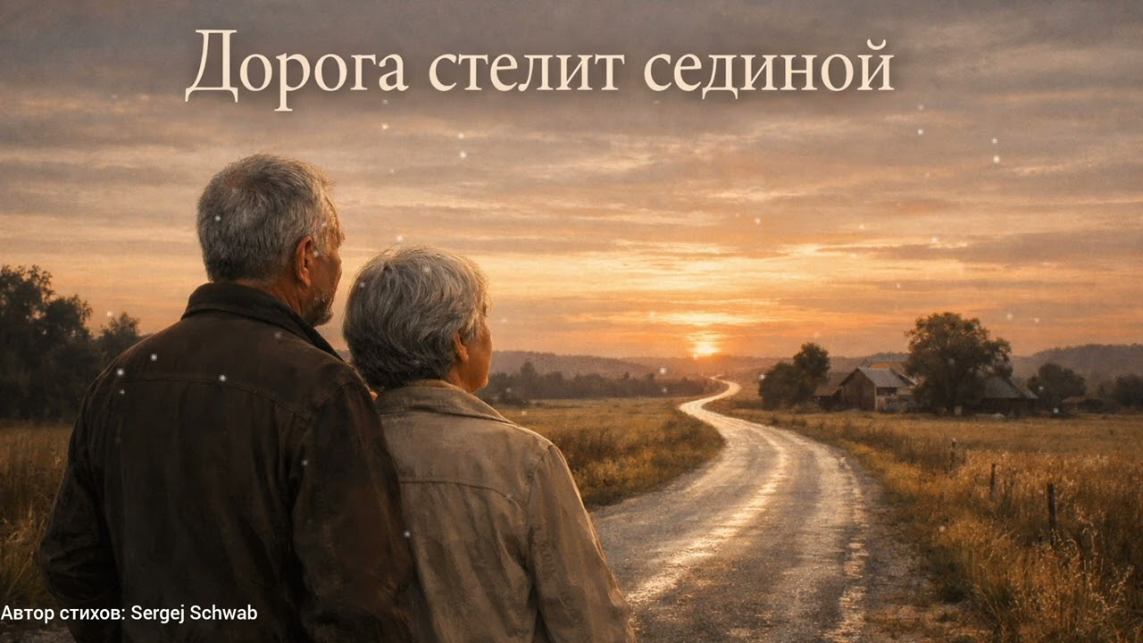Дорога стелит сединой 🎶 Душевная песня о пути