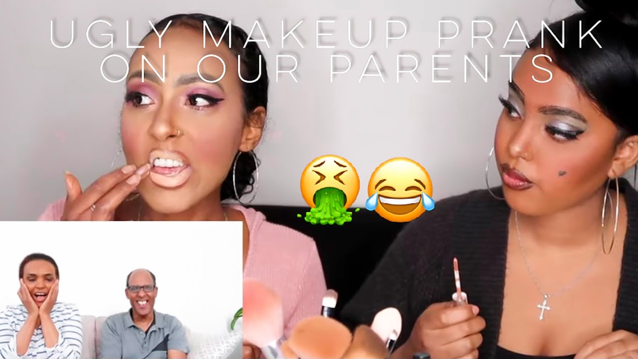 Ugly makeup prank on our habesha parents!