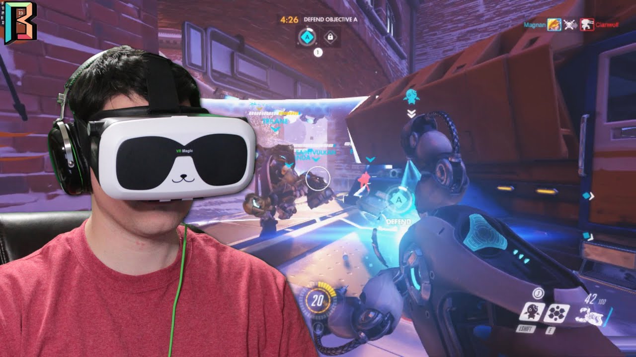 How I play Overwatch In VR