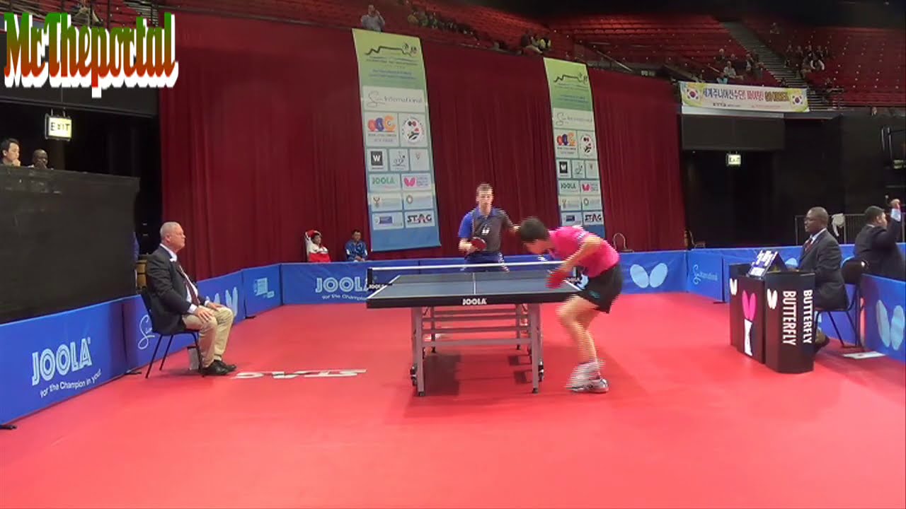 Table Tennis - Lin Yun-Ju Vs Matteo Mutti-  (Private Recording)
