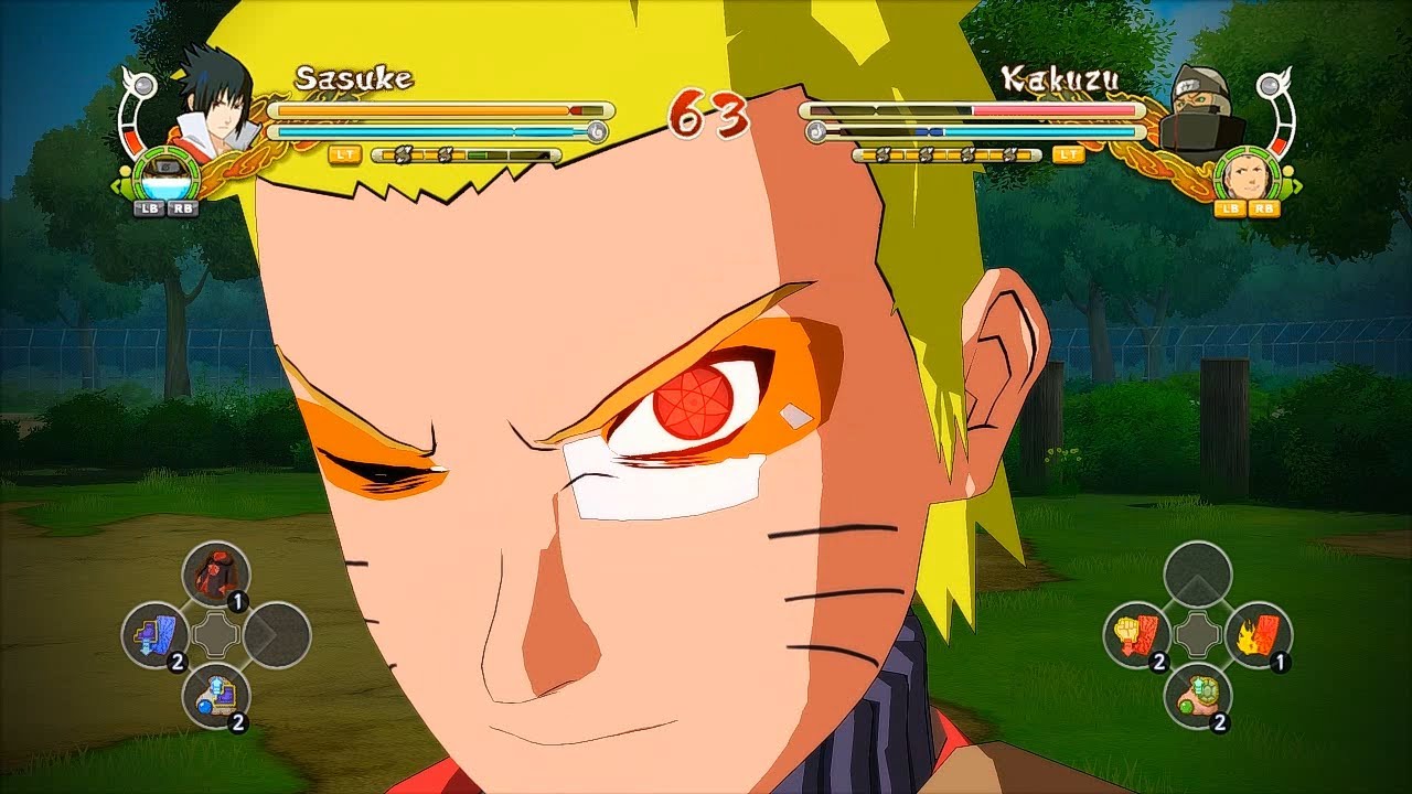 Naruto Ultimate Ninja Storm 3 Full Burst Sage Naruto Taka Sasuke  Character Swap Gameplay (PC)