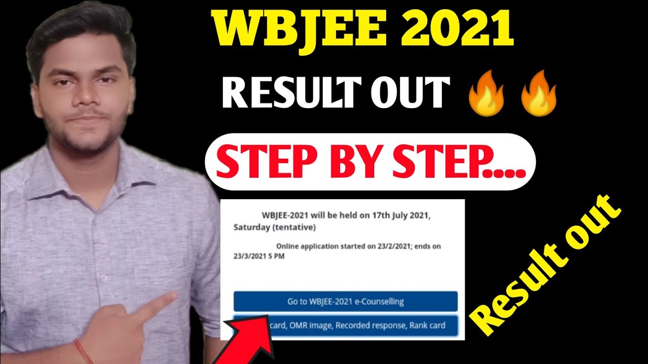 WBJEE 2021 RESULT OUT|STEP BY STEP DOWNLOAD RESULT|WBJEE 2021 LATEST UPDATE|WBJEE 2021