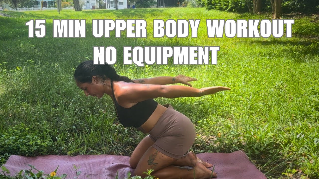 15-Minute Pilates Upper Body Burn | No Equipment, All Floor Work