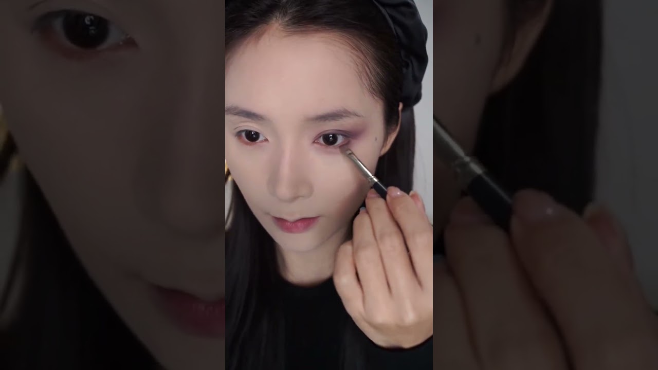 Highly intelligent woman alpha Cool light smoke and practice #Beginner s eye makeup tutori