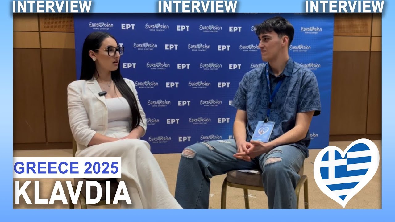 Interview with Klavdia Greece 2025 |EurovisionFun