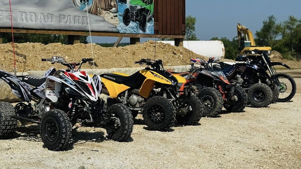 FAST ATV group ride 4K @ Badlands Offroad Park 2025