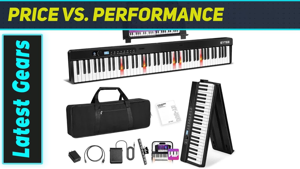 Best Portable 88 Key Folding Piano? EYTSE Keyboard Unboxing!