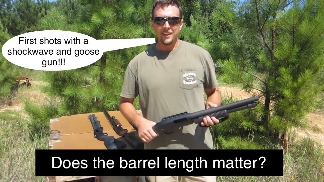 Shotgun Barrel Length - Barrel Length Comparison