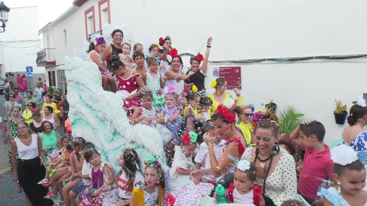 FERIA DE MANILVA 2018 -  DESFILE CARROZAS Y PASACALLES