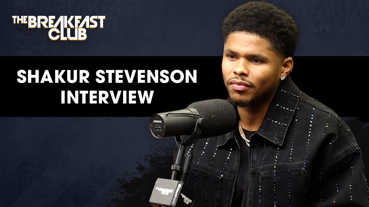 Shakur Stevenson Talks Upcoming Boxing Match With Teofimo Lopez, Legacy, Jake Paul, Tank Davis +More