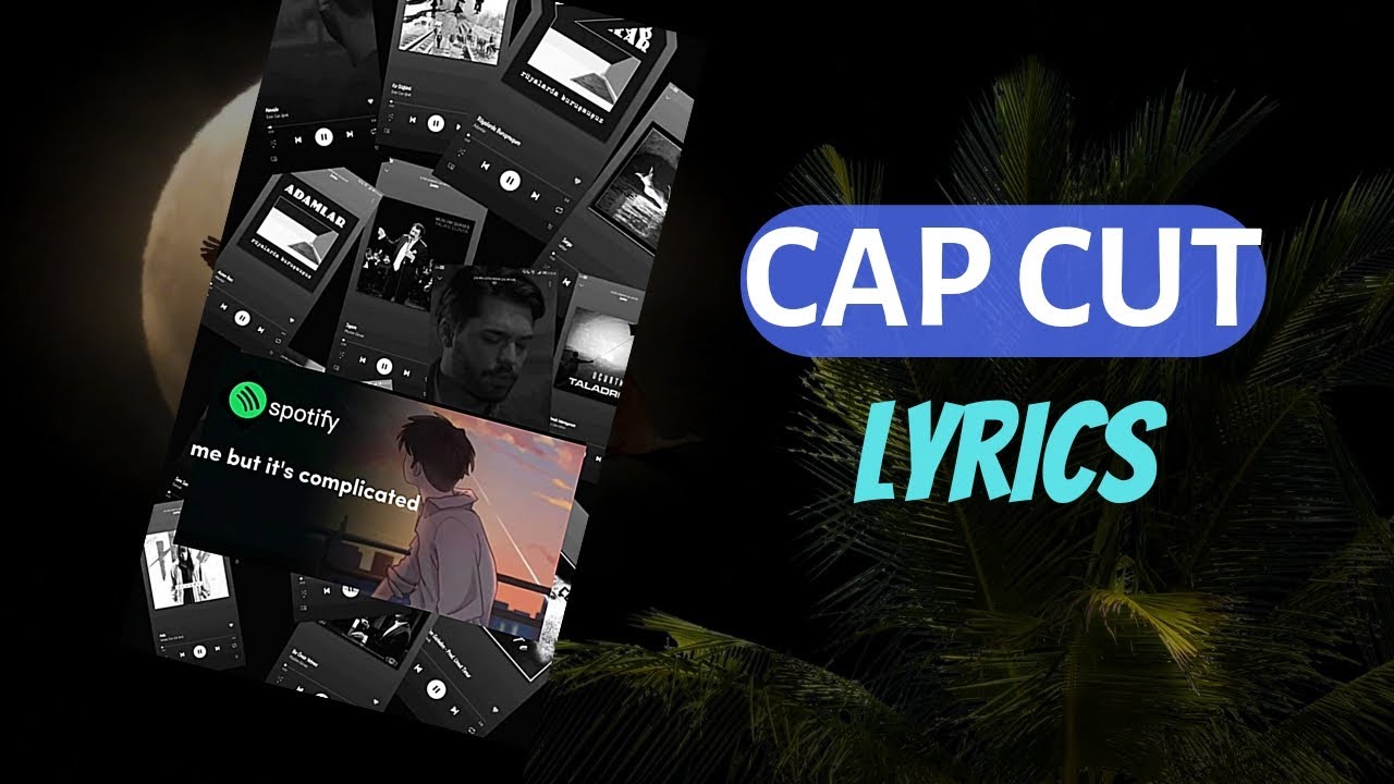 Spotify Card Edit In Cap Cut Lyrics