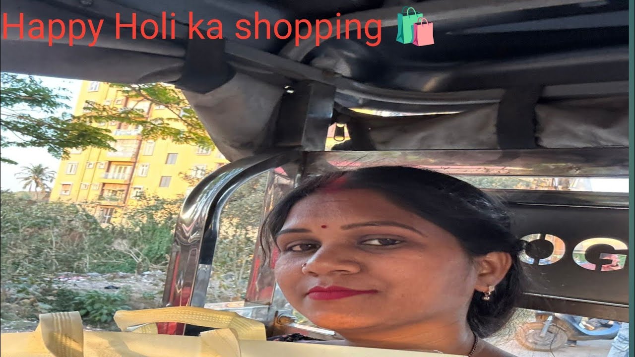 Holi shopping ka dhamaal🛍️