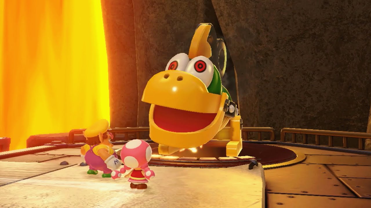 Super Mario Party Jamboree - Toad vs Toadette vs Boo vs Goomba - King Bowser's Keep