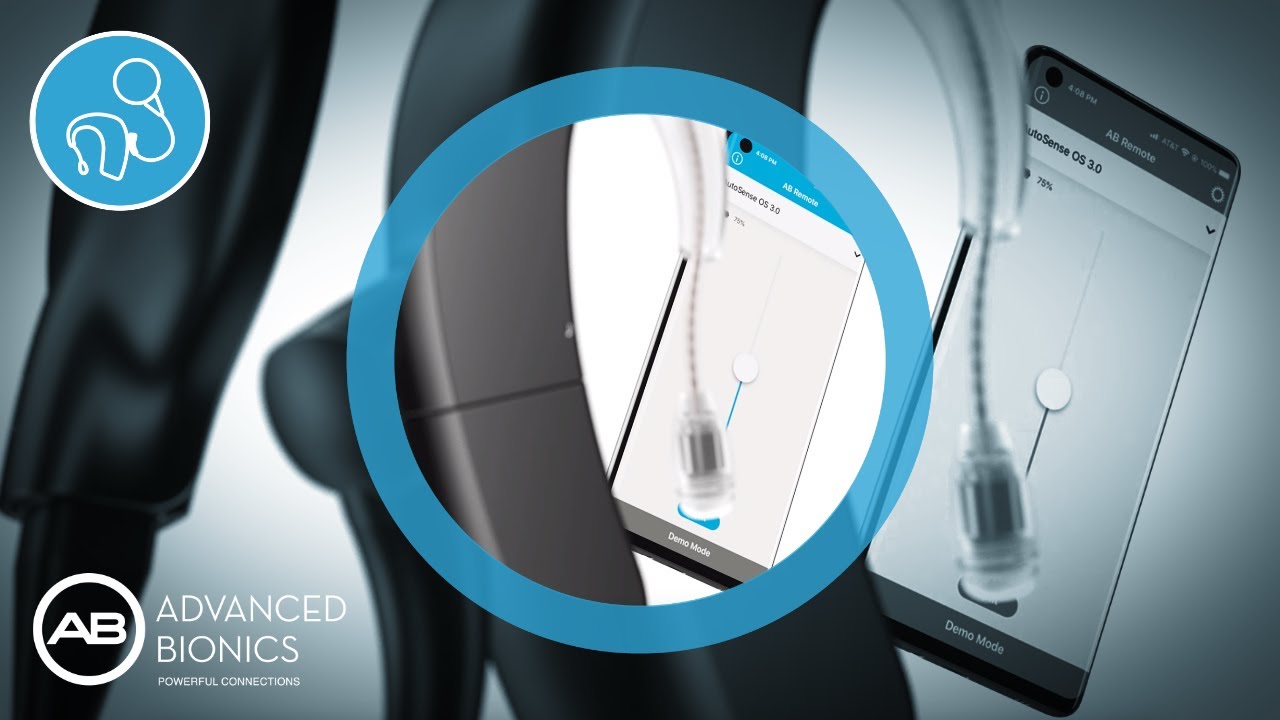 Procesador de sonido con Bluetooth para implante coclear Advanced Bionics.