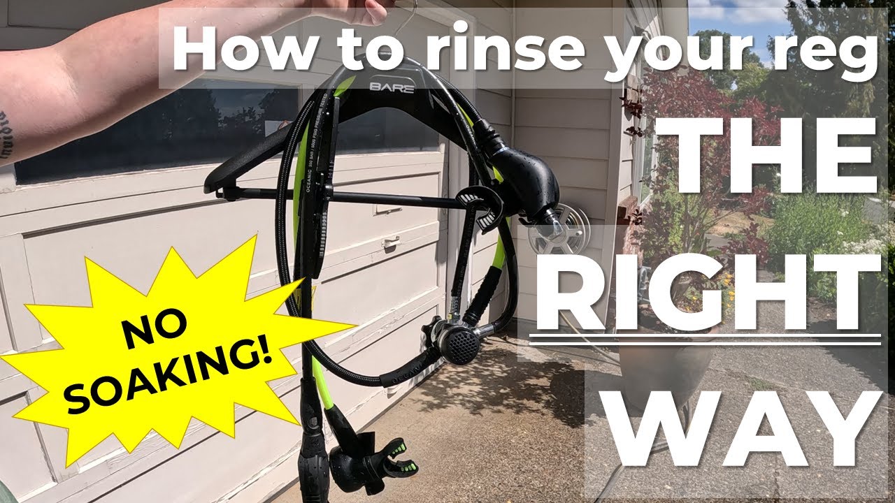 How to Clean Your Scuba Regulator (the RIGHT way!)