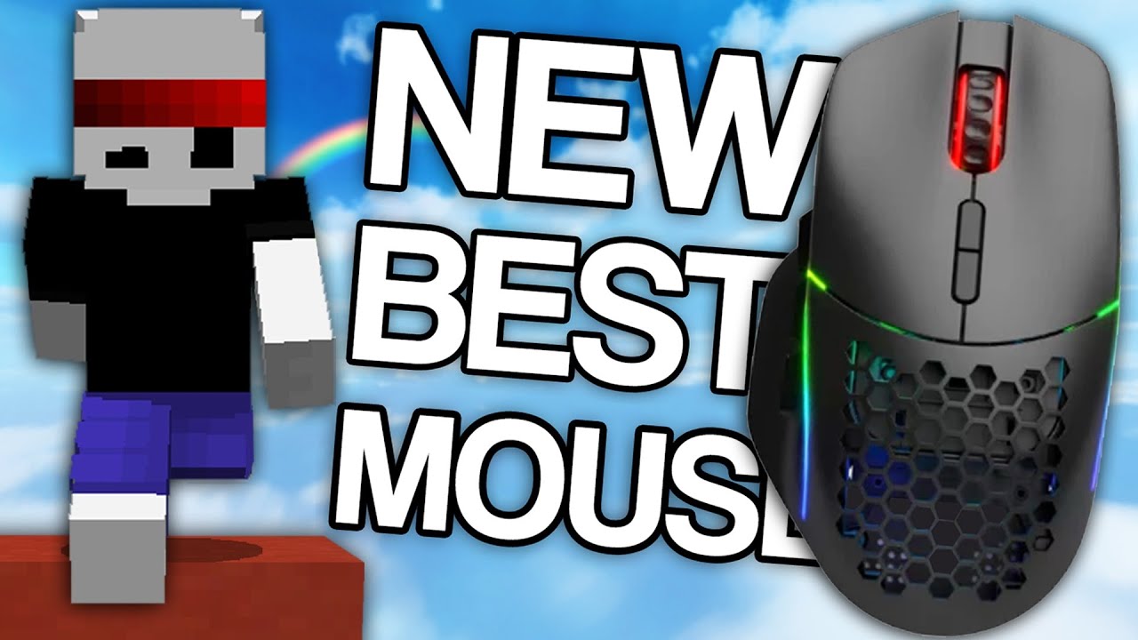 THE NEW BEST MOUSE FOR MINECRAFT? (Glorious Model I) Bridge, Bedwars, and PvP