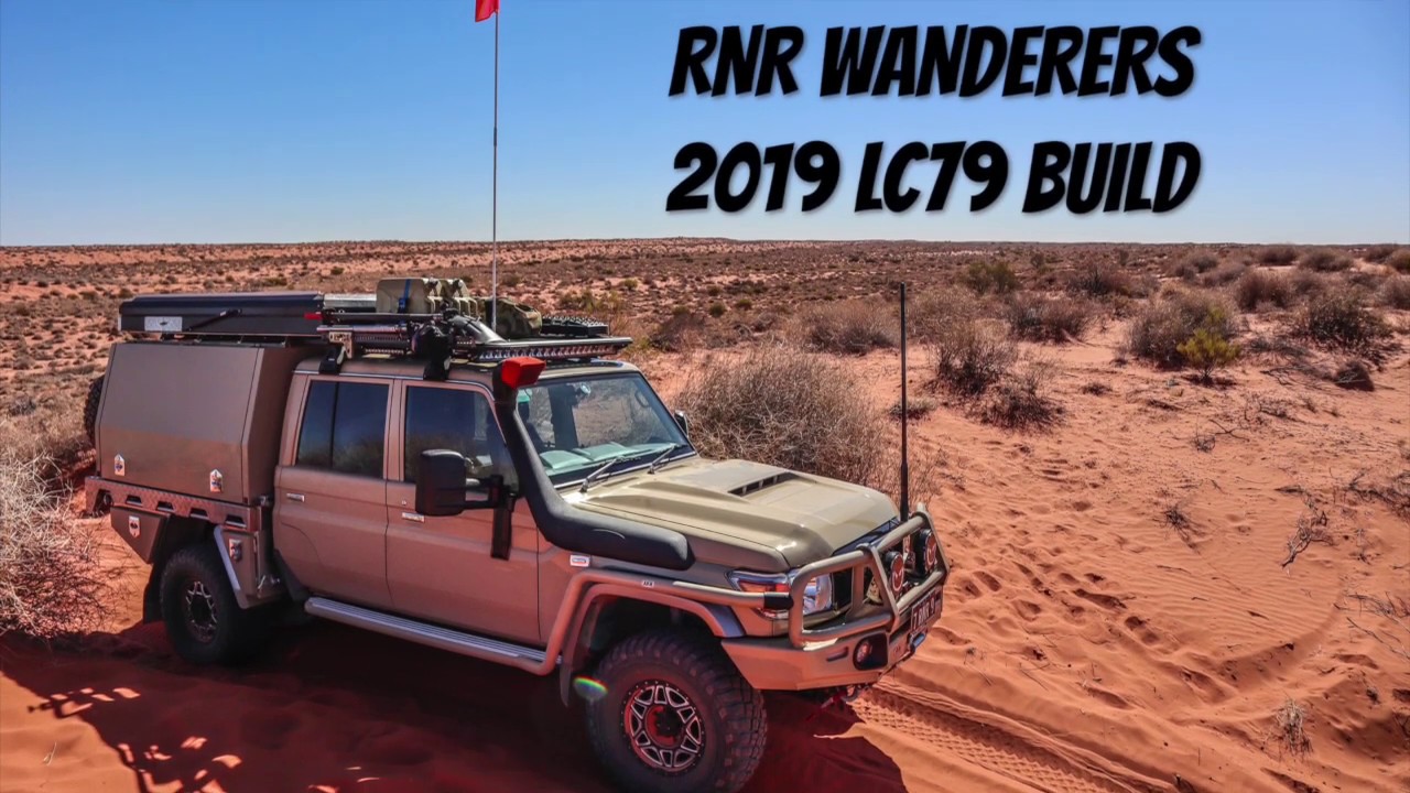 RNR WANDERERS | Australia Toyota Landcruiser 79 Series Sandy Taupe 4x4 Build Tour