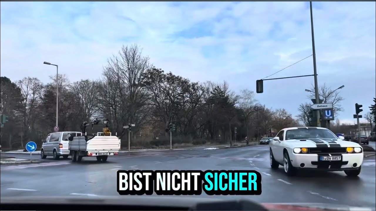 Fahrstunde in BERLIN mit fallen, die bisschen andere strecke | Reinickendorf - Kurt-Schumacher-Platz